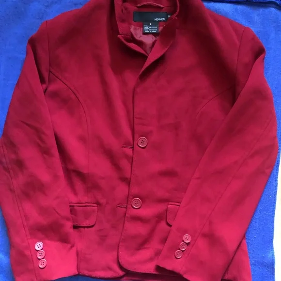 Red blazer - Picture 2 of 3